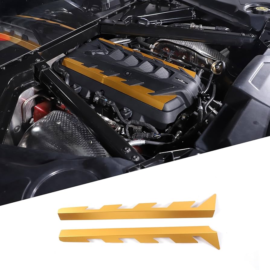２０２４年式　コルベット　C8 V型エンジン用カバー Amazon.com: Engine Cover Replacement Compatible with